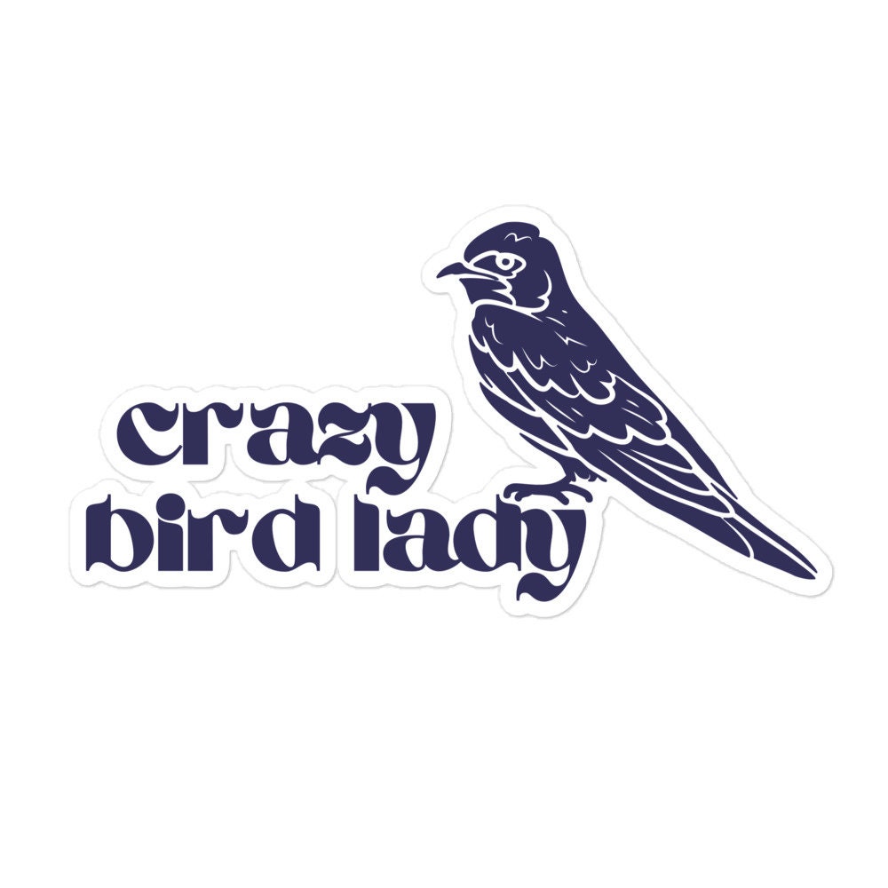 Crazy Bird Lady Purple Martin Decal - Etsy