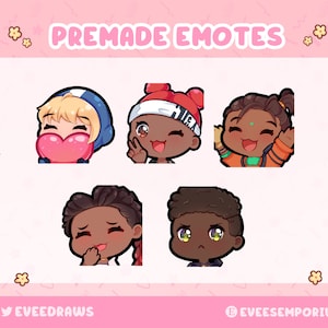 Cute Apex Legends emotes / Emojis For twitch streamers, youtubers, discord- instant digital download, Wraith, loba, lifeline, wattson emotes