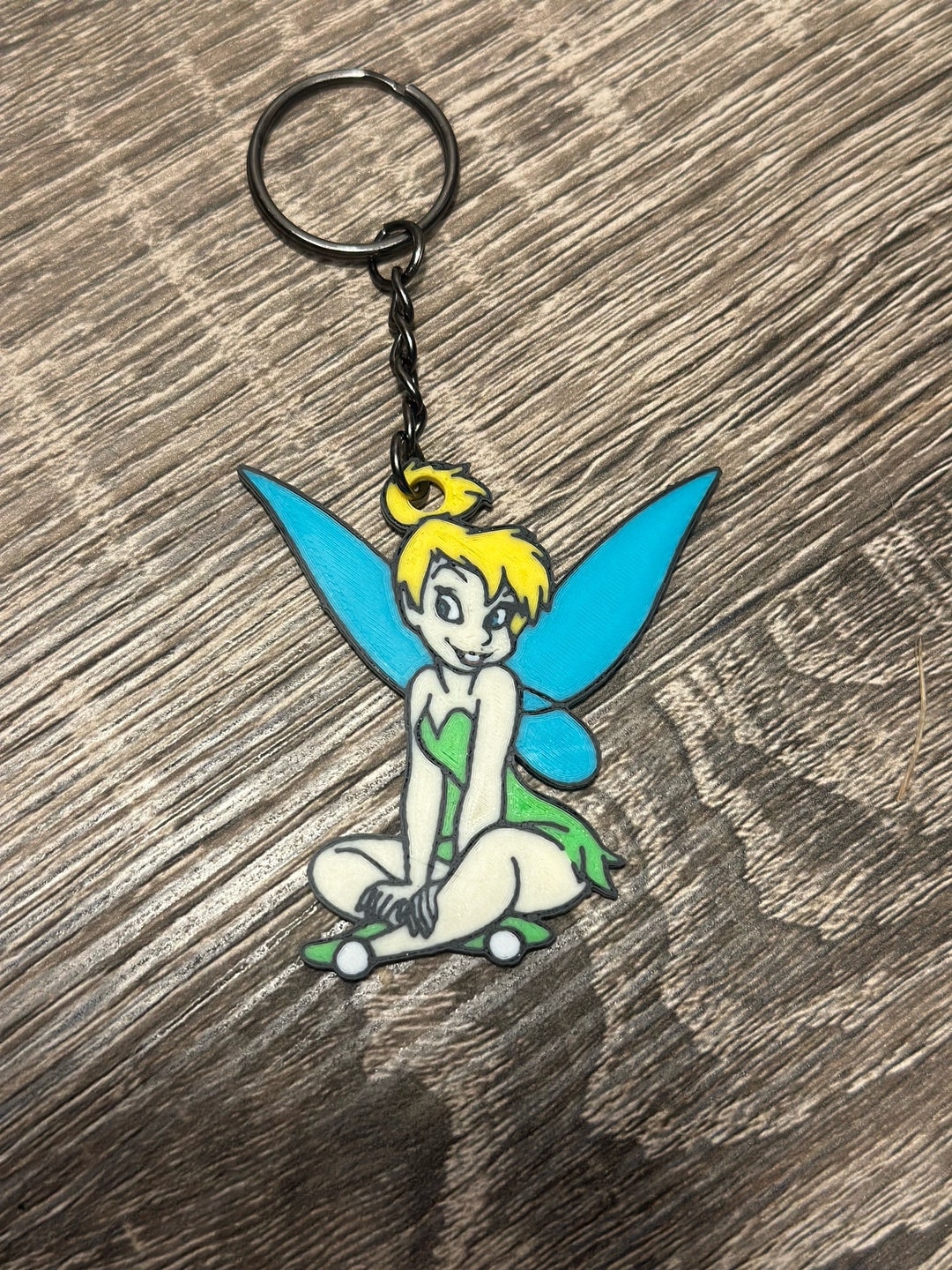 Tinkerbell Keychain Etsy