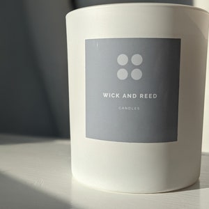 Wood Smoke and Leather Candle