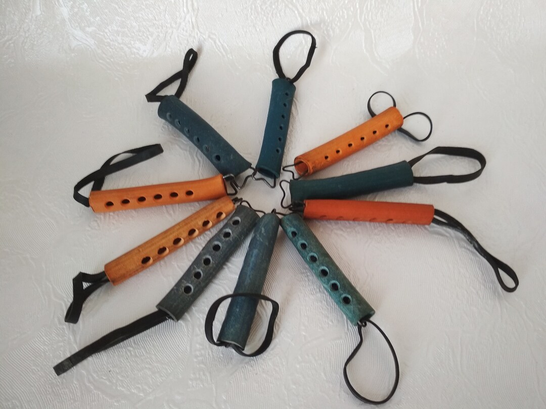 Vintage Rubber Hair Curlers. 10 Pieces Soviet Vintage Before Etsy