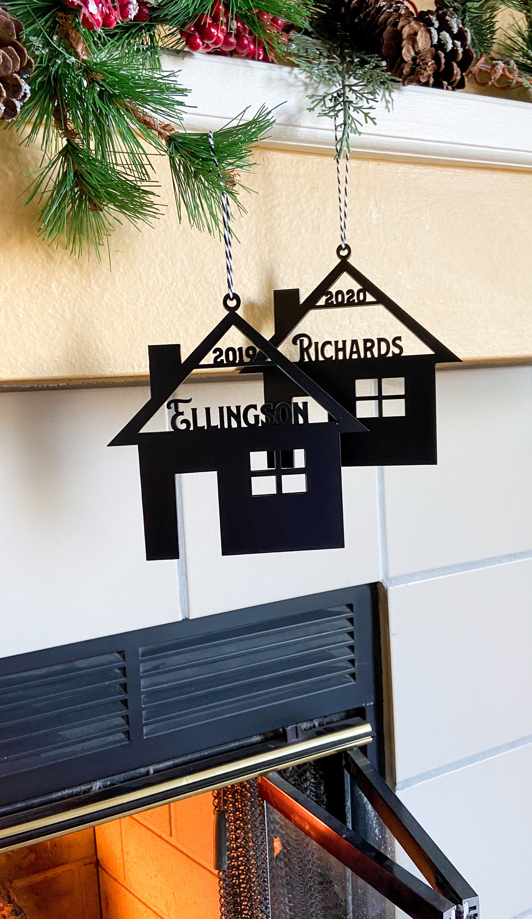 Personalized Home Ornament, New House or House Warming Gift, Christmas ...
