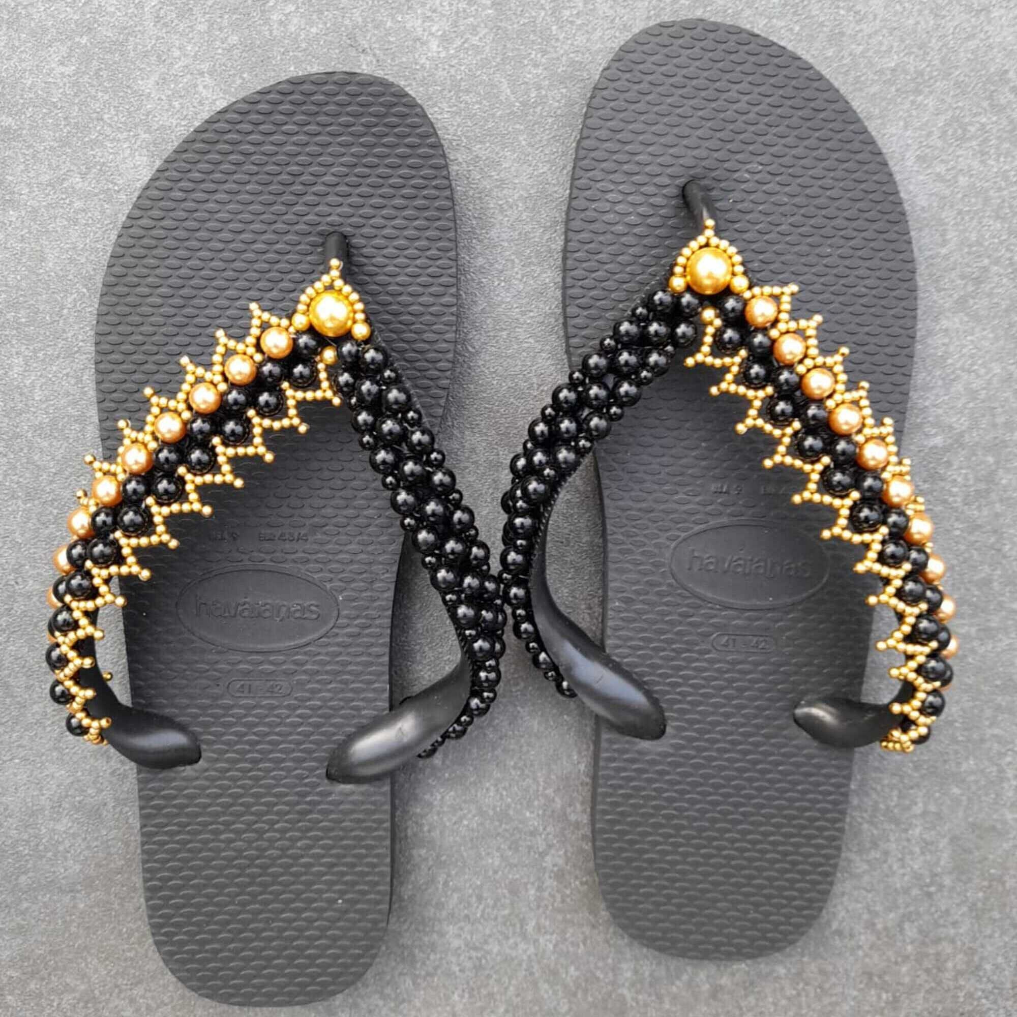 havaianas with gem