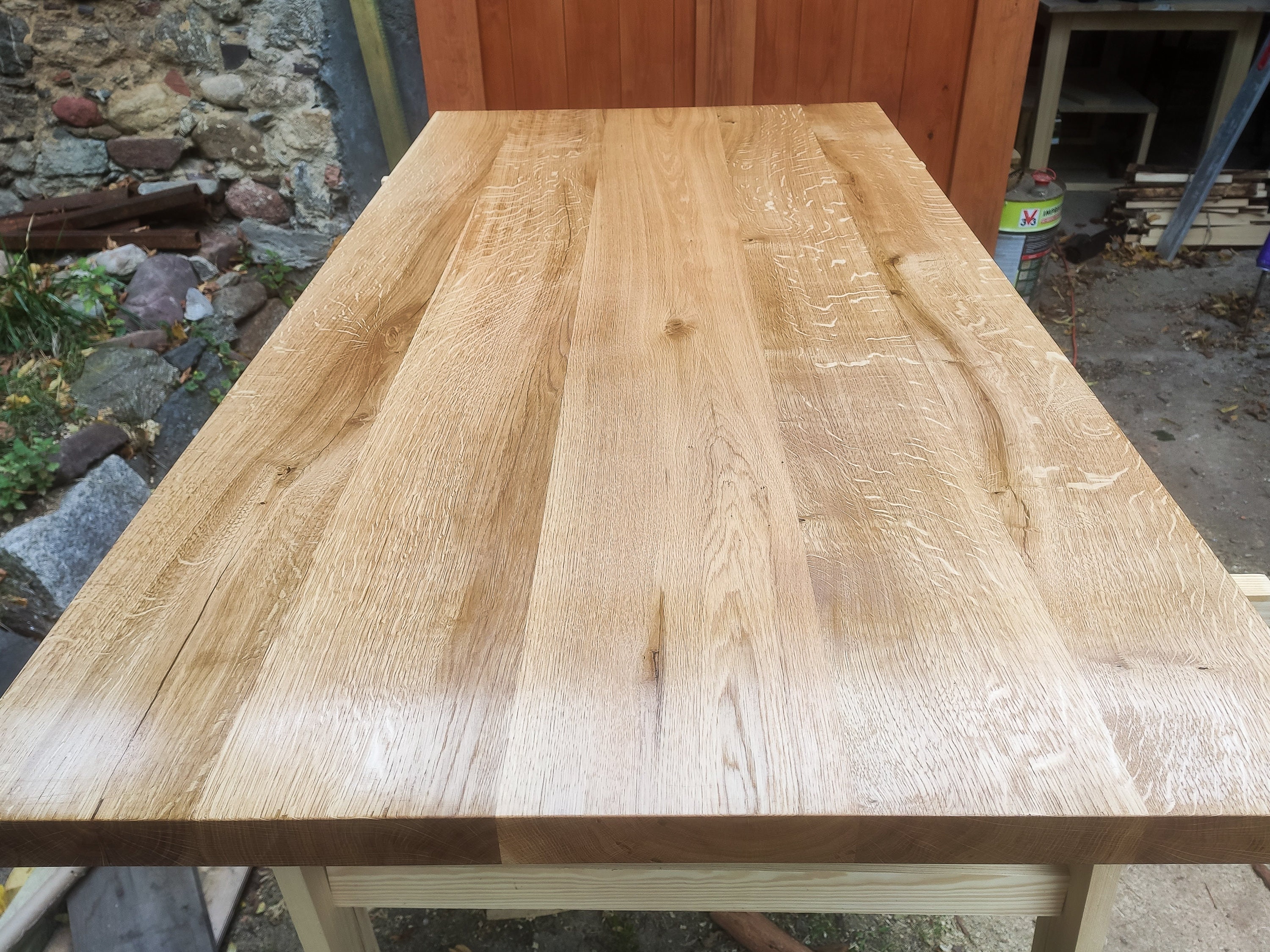 Rough cut table top deals