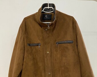 Xl Suede Jacket Etsy Xl Suede Jacket Etsy