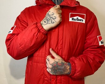 90s marlboro jacket | Etsy Marlboro jacket m | Etsy