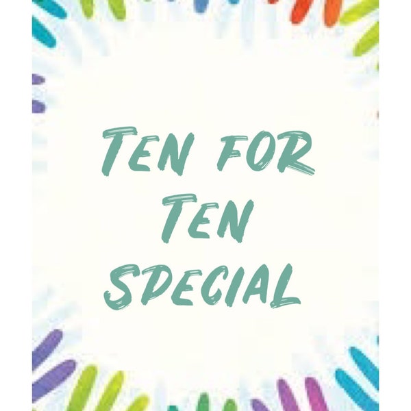 10 for 10 Giving Special Preset Pack