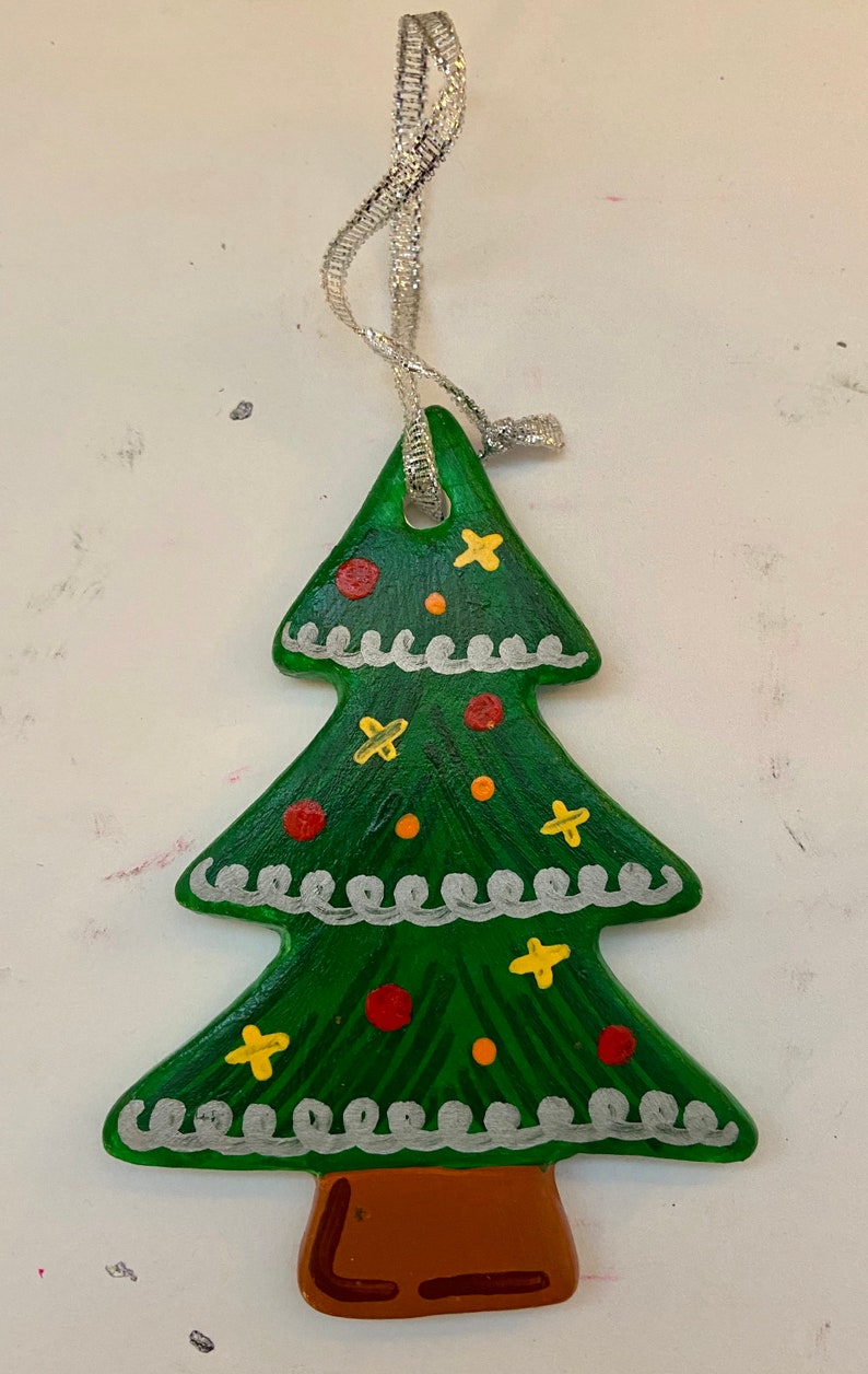 Christmas Tree Ceramic Christmas Ornament