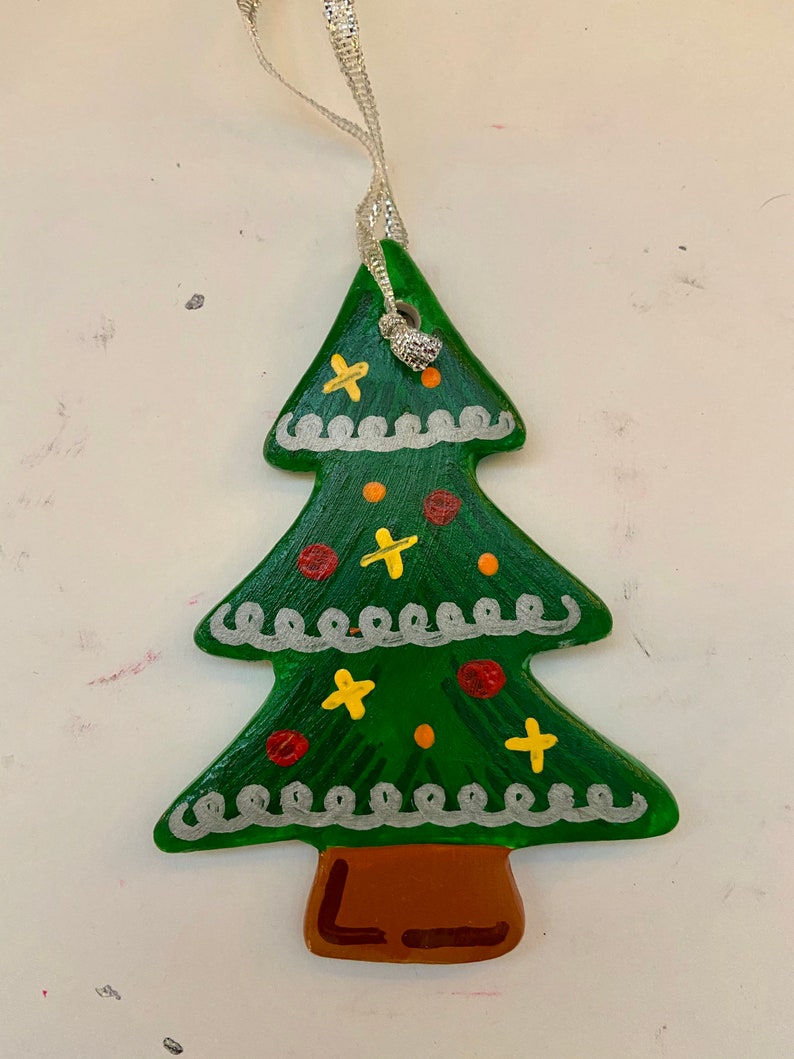 Christmas Tree Ceramic Christmas Ornament