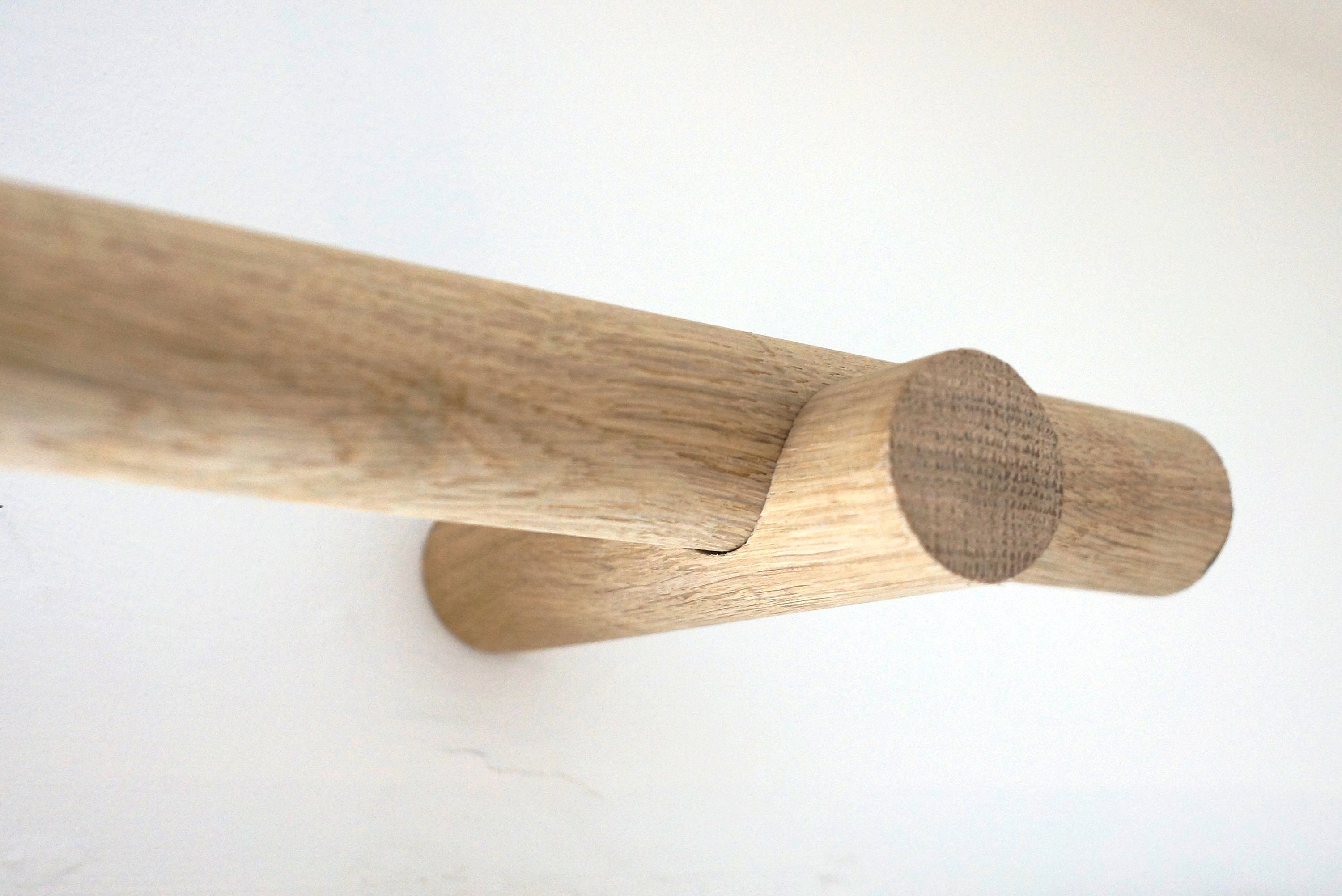 Handmade Oak Curtain Pole Bracket Curtain Bracket Modern Etsy UK