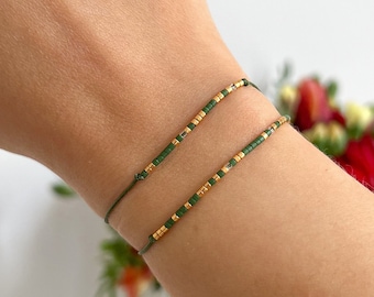 SET of 2 couple custom Morse code bracelet personalized, Matching couple bracelet, Men boyfriend gift