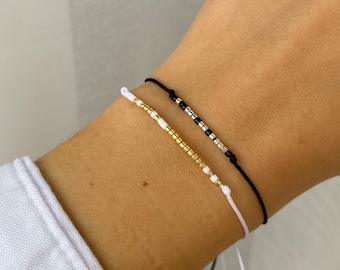 Matching Morse Code Bracelet for Couples Girlfriend Gift for Her Men Boyfriend Gift for Him custom Best Friend Set Sister Daughter Etsy