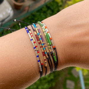 Juego de pulseras de código Morse personalizadas para parejas, regalo de aniversario personalizado a juego para hombres, nombres de joyería únicos para parejas