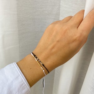Morse code bracelet matching couples set customizable couple bracelet boyfriend gift image 5