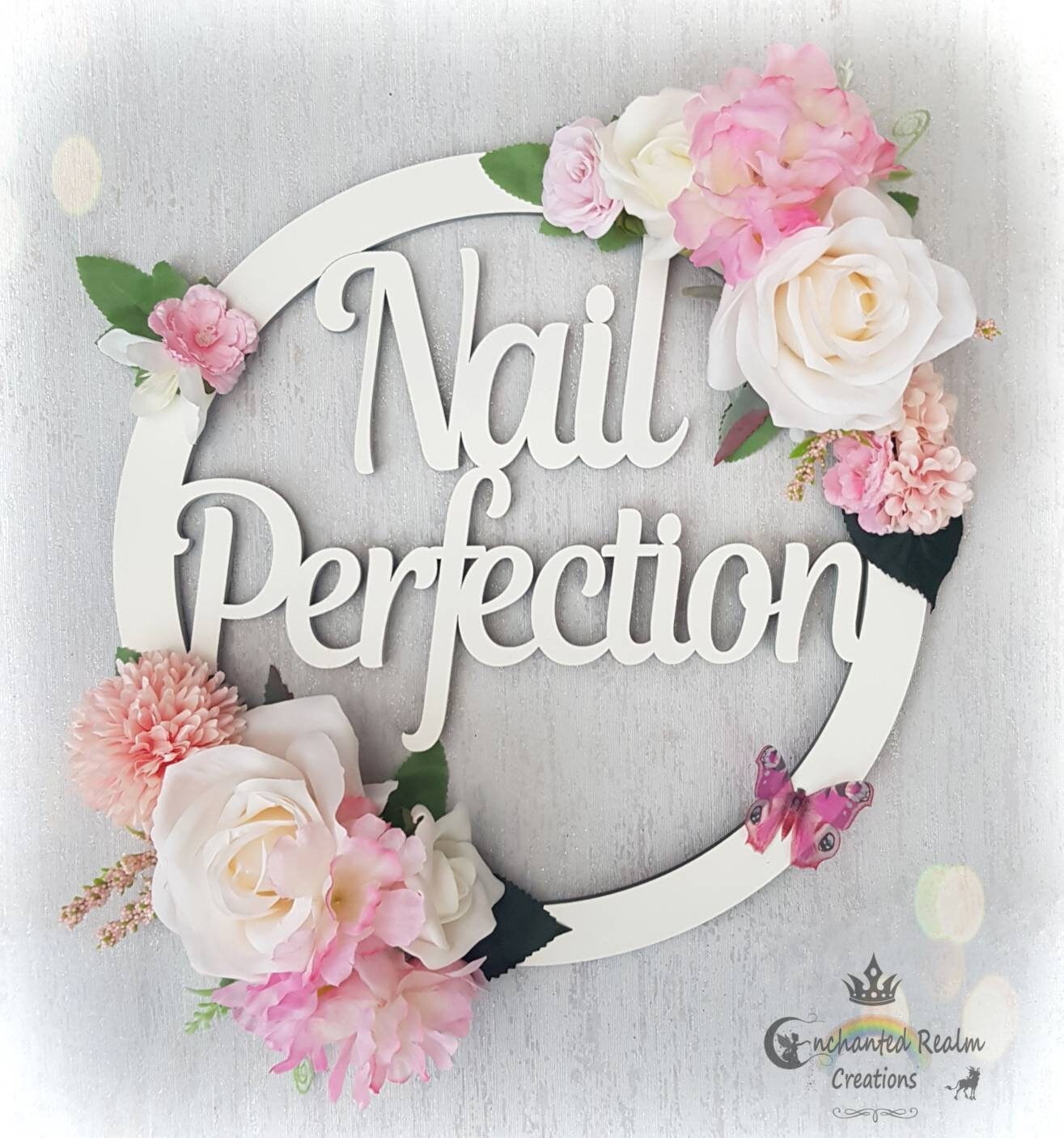 Personalised Business Name Wall Hanging Home Decor New Etsy