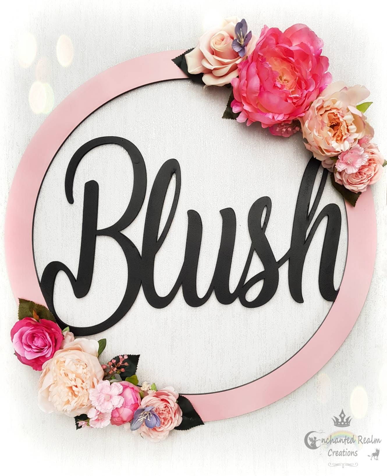 Personalised Business Name Wall Hanging Home Decor New | Etsy