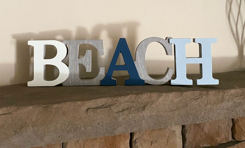 Beach Sign Relax Sign Block Letters Chunky Words Chunky Wooden Sign Beach Themed Home Decor Beach Decorations Chunky Word Sign Ornaments Home Living Delage Com Br
