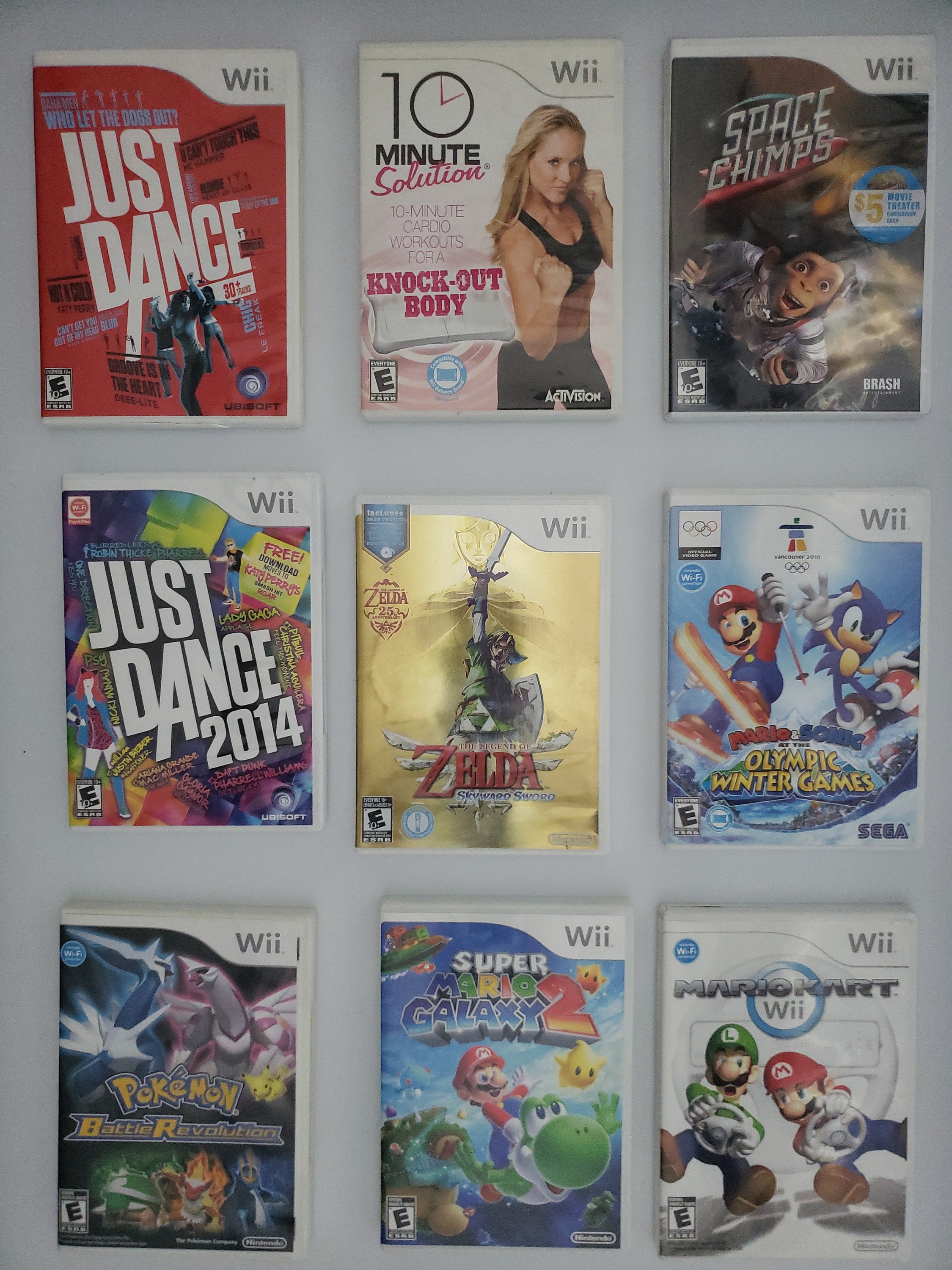 Authentic Nintendo Wii Games - Etsy