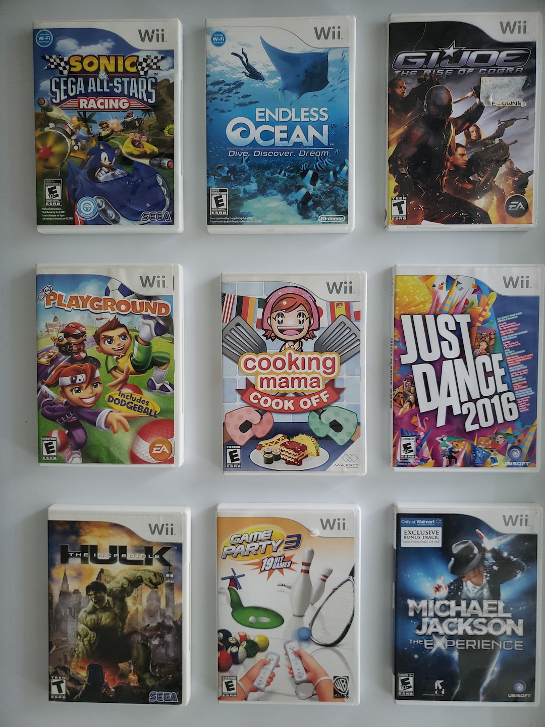 Authentic Nintendo Wii Games - Etsy