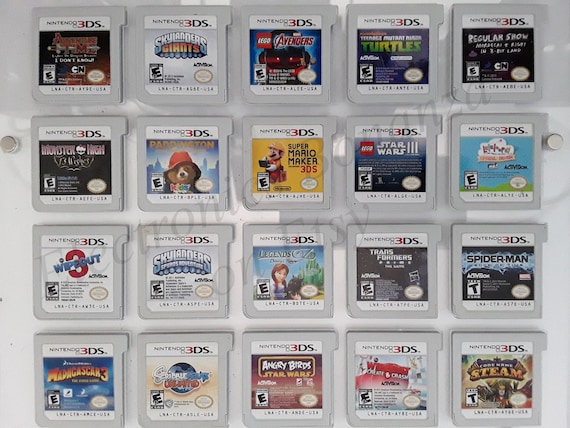 Authentic Nintendo 3DS Games Etsy