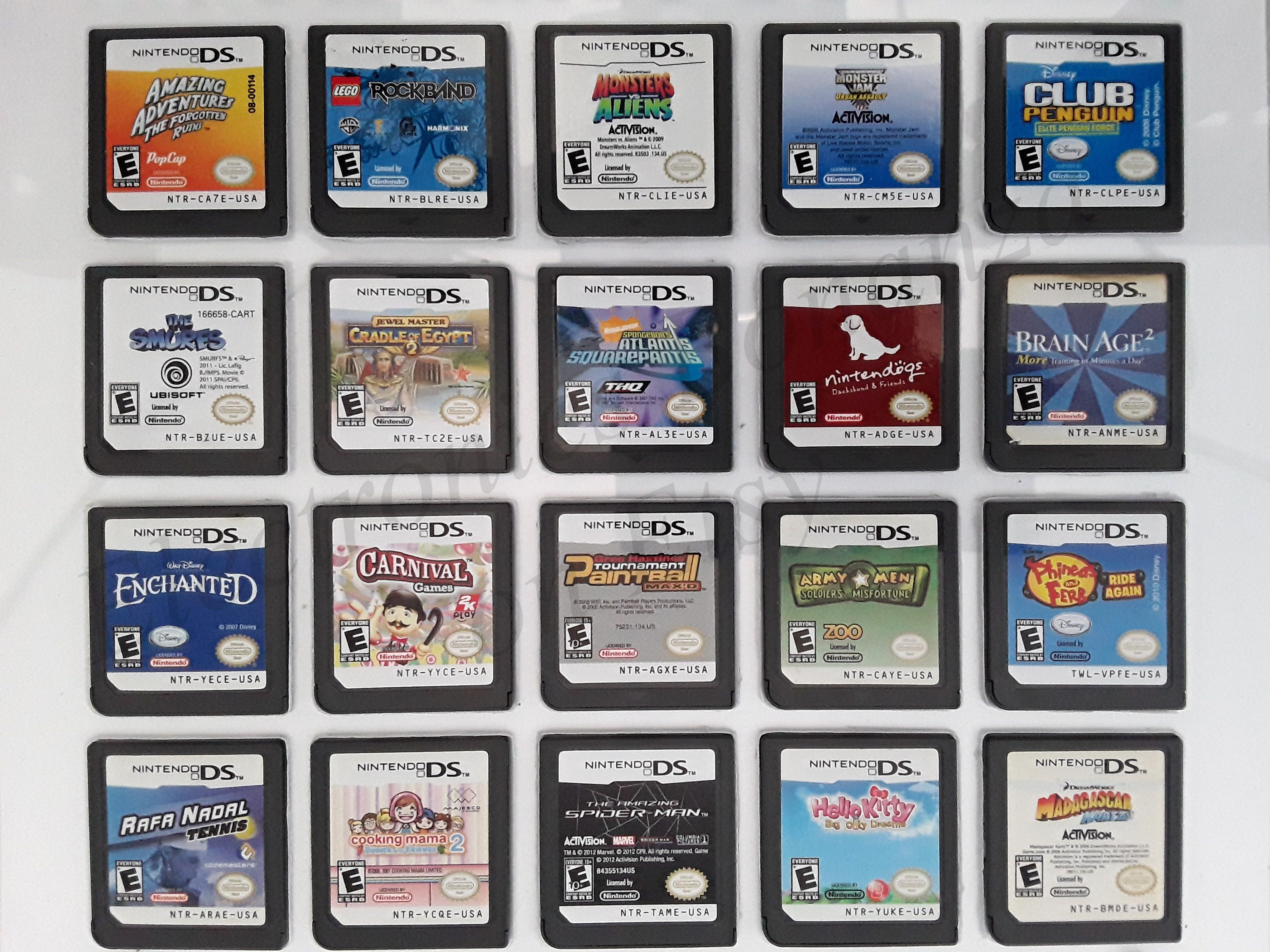 Nintendo DS Games for DS / Dslite / Dsi / 3DS XL and 2DS - Etsy