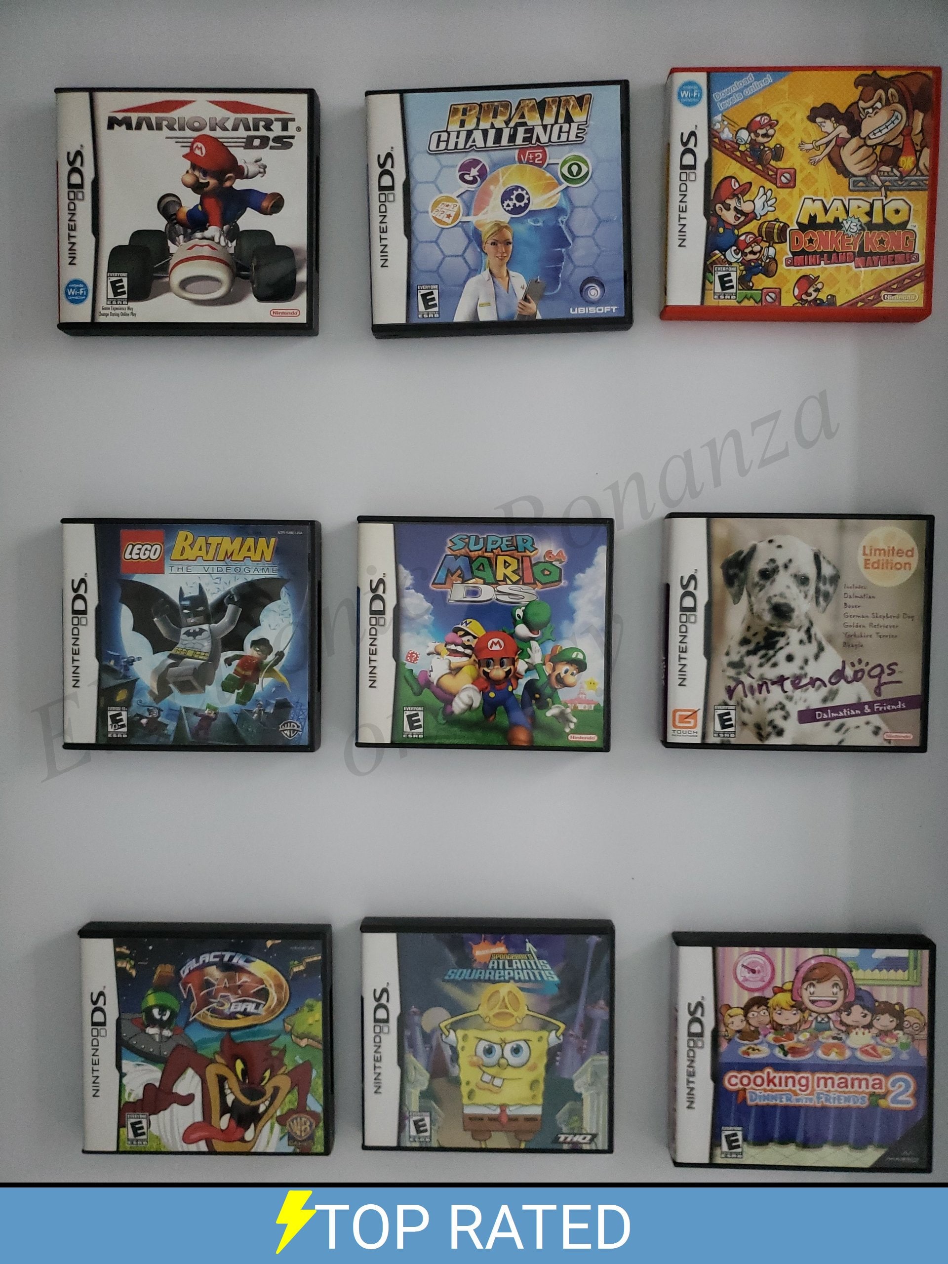 Authentic Nintendo DS Games for DS / Dslite / Dsi / 3DS XL and 2DS