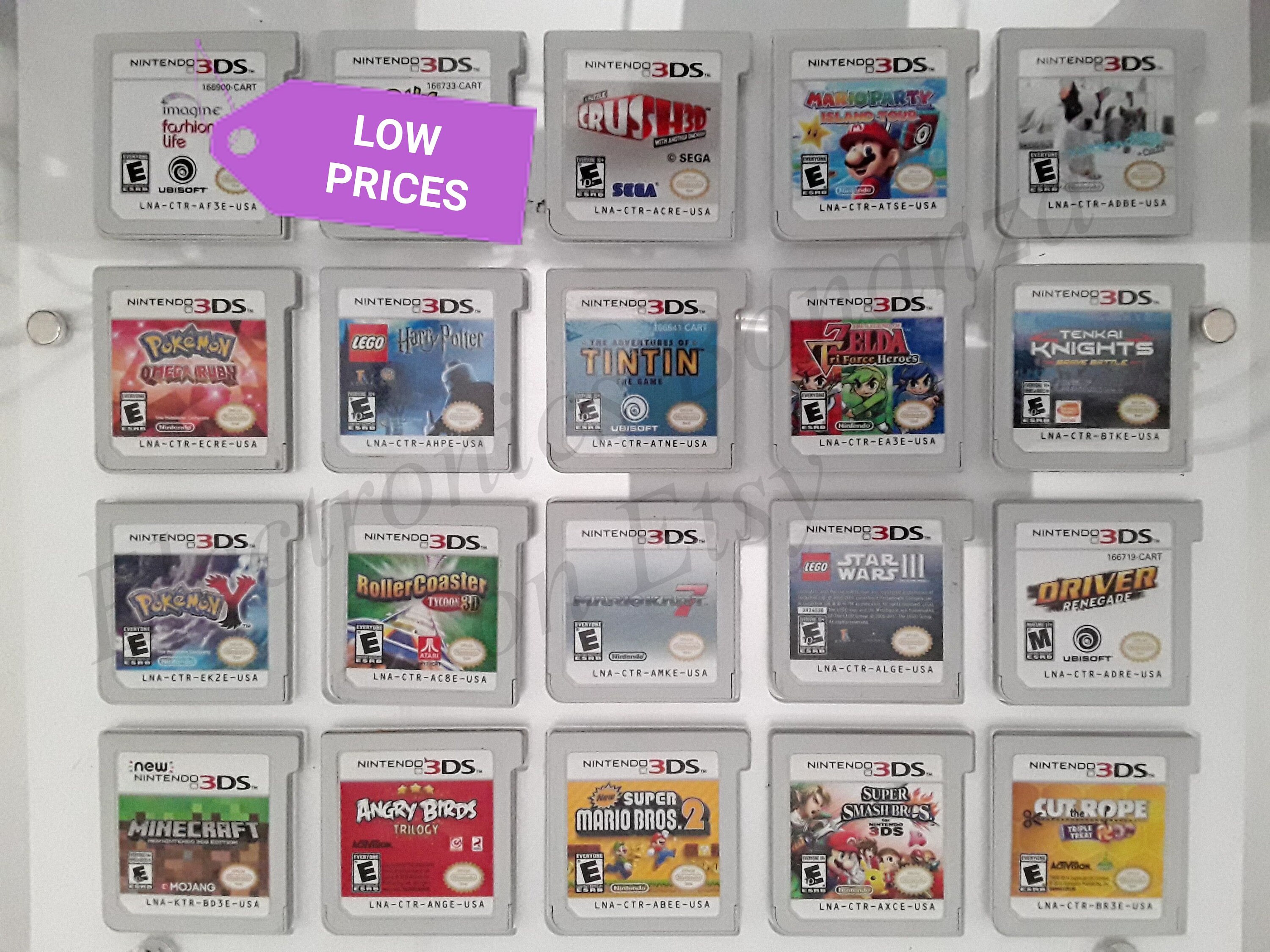 Authentic Nintendo 3DS Games - Etsy