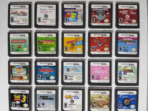 Authentic Nintendo DS Games for DS / Dslite / Dsi / 3DS XL and 