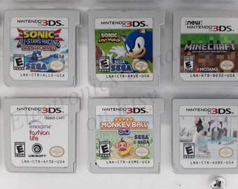 Authentic Nintendo DS Games for DS Dslite Dsi 3DS XL and 2DS