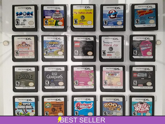 Authentic Nintendo DS Games for DS / Dslite / Dsi / 3DS XL and 2DS