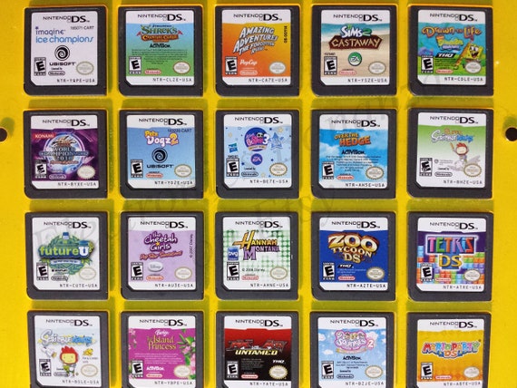 Authentic Nintendo DS Games for DS Dslite Dsi 3DS XL and 2DS Etsy Australia