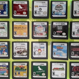 Authentic Nintendo DS Games for DS / DSLite / DSi / 3DS XL and 2DS