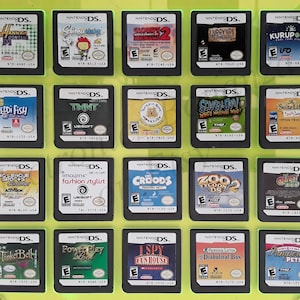 Authentic Nintendo DS Games for DS / DSLite / DSi / 3DS XL and 2DS