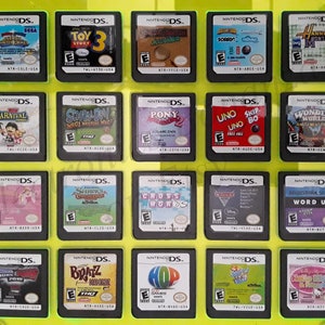 Authentic Nintendo DS Games for DS / DSLite / DSi / 3DS XL and 2DS