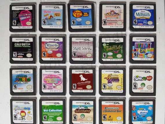 Authentic Nintendo DS Games for DS / Dslite / Dsi / 3DS XL and 2DS
