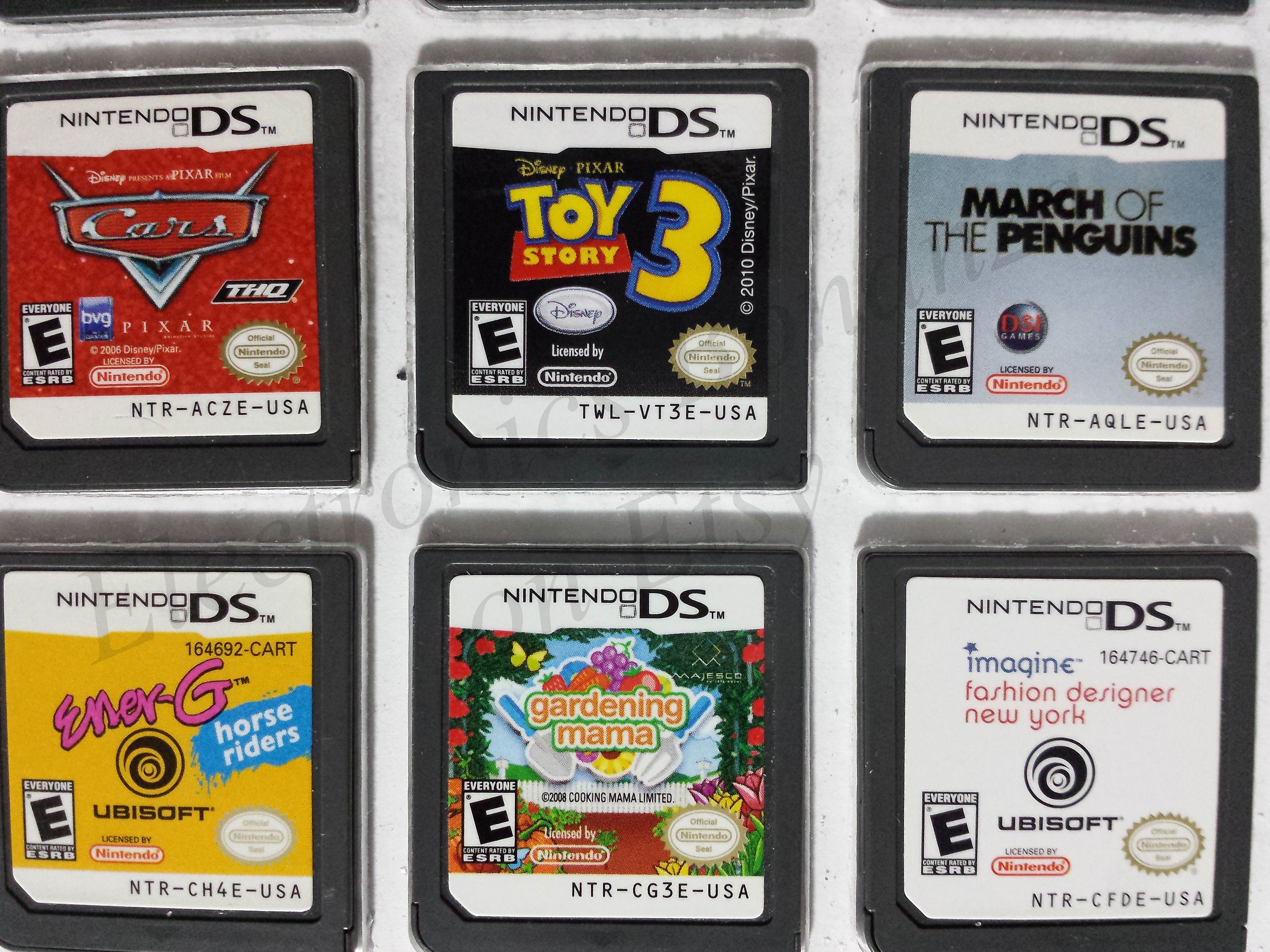Authentic Nintendo DS Games for DS / Dslite / Dsi / 3DS XL and 2DS