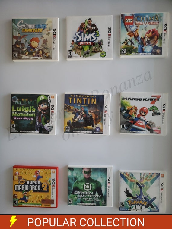 Authentic Nintendo 3DS Games - Etsy