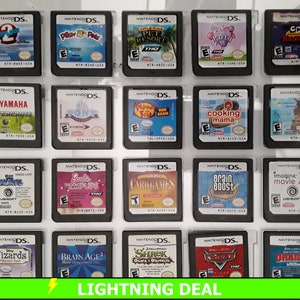 Authentic Nintendo DS Games for DS / DSLite / DSi / 3DS XL and 2DS