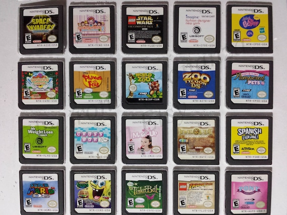 Authentic Nintendo DS Games for DS / Dslite / Dsi / 3DS XL and 2DS