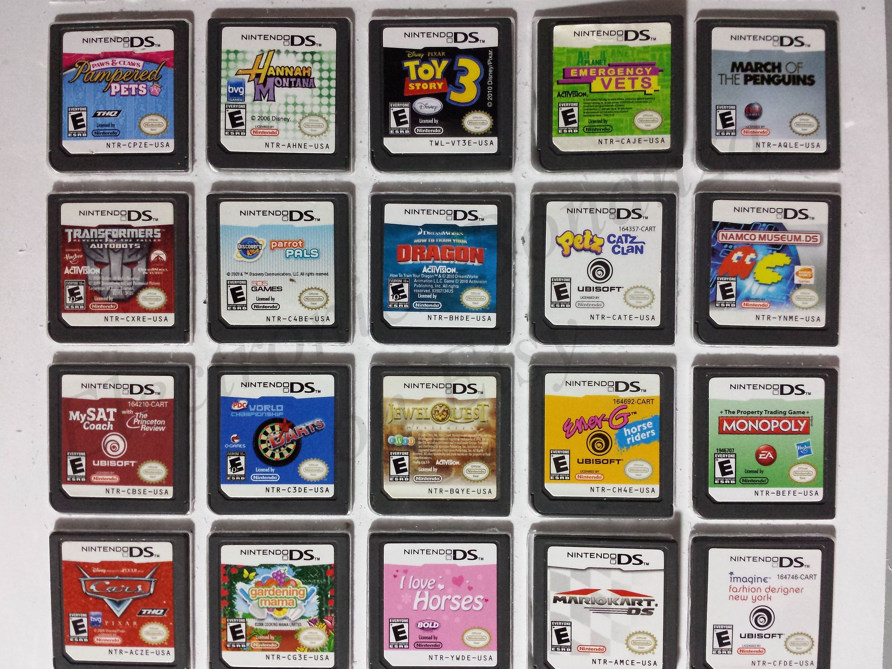 Nintendo ds games for kids sales