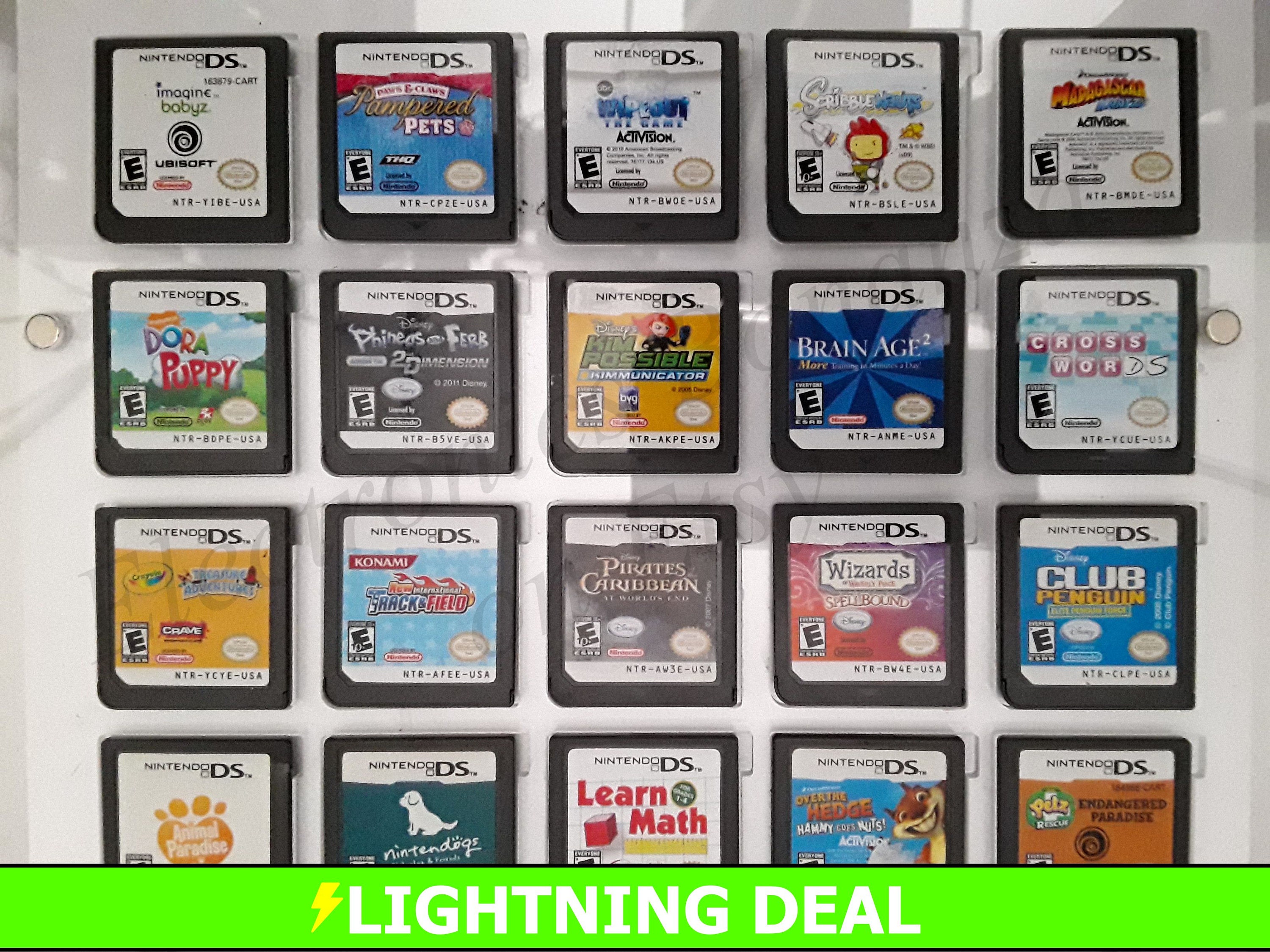 Authentic Nintendo DS Games for DS / Dslite / Dsi / 3DS XL and 2DS