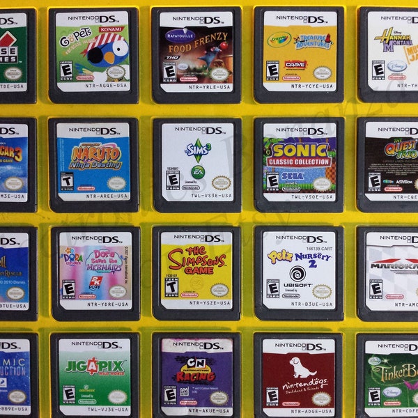 Authentic Nintendo DS Games for DS / DSLite / DSi / 3DS XL and 2DS