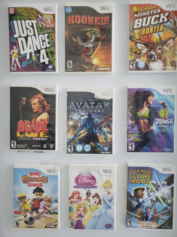 Authentic Nintendo Wii Games - Etsy