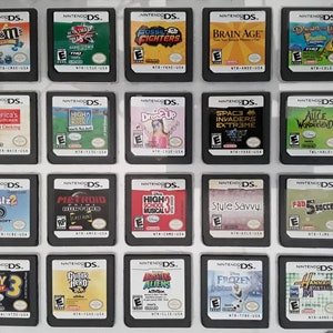 Authentic Nintendo DS Games for DS / DSLite / DSi / 3DS XL and 2DS