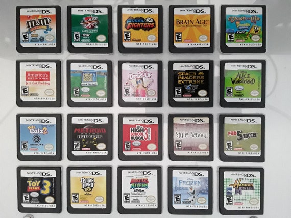 Authentic Nintendo DS Games for DS / Dslite / Dsi / 3DS XL and 