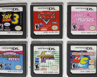 Authentic Nintendo DS Games for DS / Dslite / Dsi / 3DS XL and 2DS