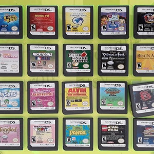 Juegos auténticos de Nintendo DS para DS / DSLite / DSi / 3DS XL y 2DS