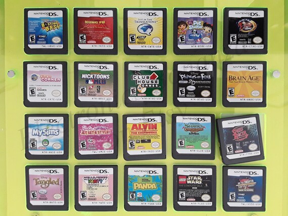 Authentic Nintendo DS Games for DS / Dslite / Dsi / 3DS XL and 2DS
