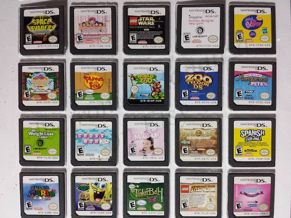 Authentic Nintendo DS Games for DS / Dslite / Dsi / 3DS XL and