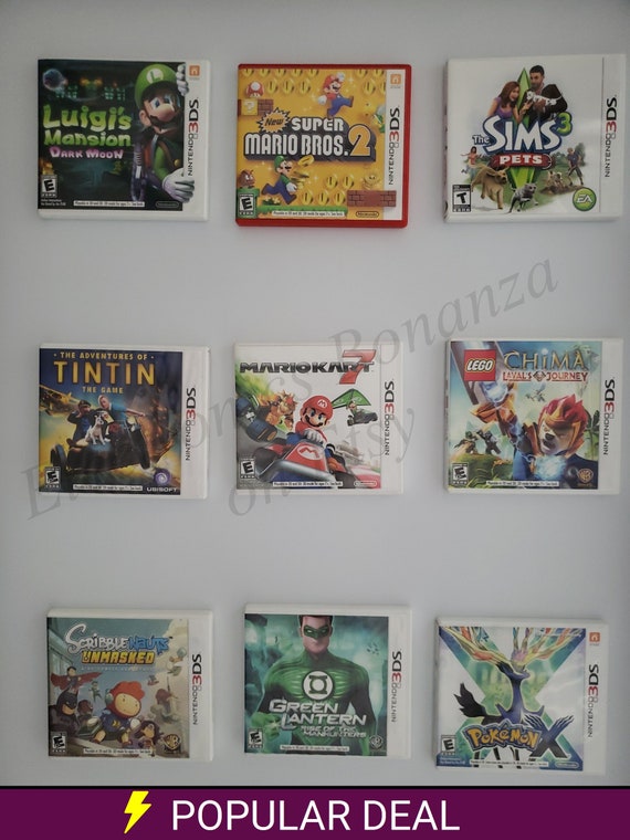 Authentic Nintendo 3DS Games - Etsy